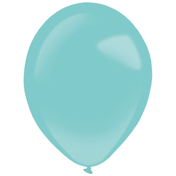 Balóniky latexové dekoratérske Fashion AQUAMARINE 27,5 cm (50 ks)