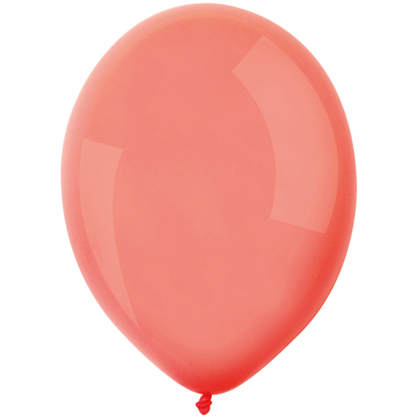 Balniky latexov dekoratrske Macaron jahodov 27,5 cm (50 ks)