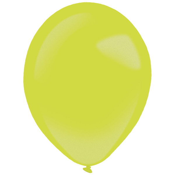 Balniky latexov dekoratrske metalick kivi zelen 27,5 cm (50 ks)