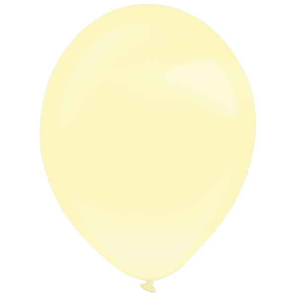 Balóniky latexové dekoratérske perleťové krémové 27,5 cm (50 ks)