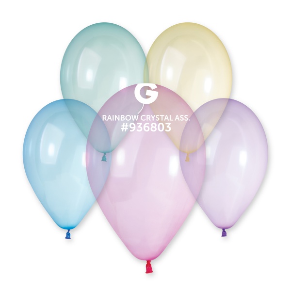 Balniky latexov krytlov pastelovo dhov mix 33 cm 50 ks