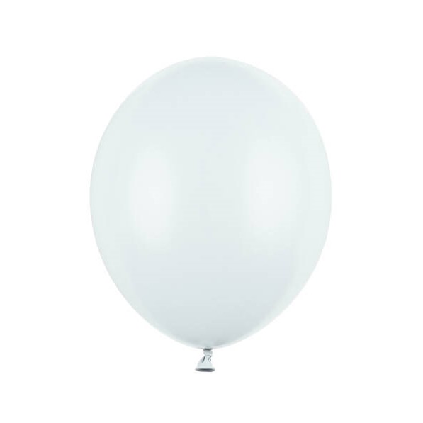 Balniky latexov pastelov Light Misty Blue 12 cm 100 ks