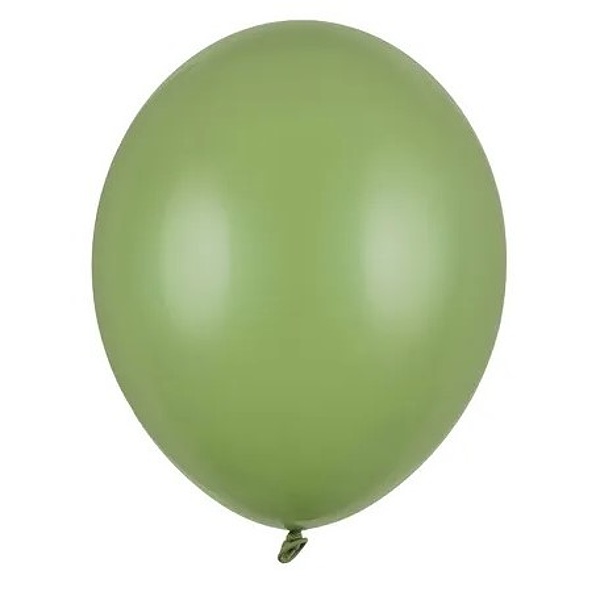 Balniky latexov pastelov rozmarnovo zelen 23 cm 1 ks