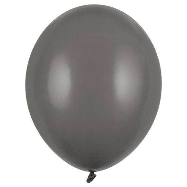 Balóniky latexové pastelové šedé 23 cm 100 ks