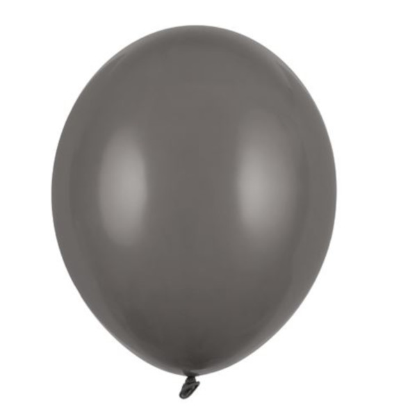 Balónky latexové pastelové šedé 23 cm 1 ks