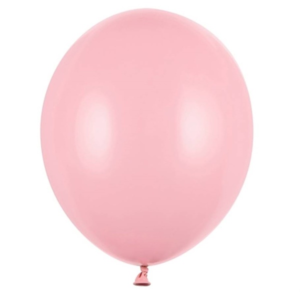 Balónky latexové pastelové světle růžové 23cm 1ks
