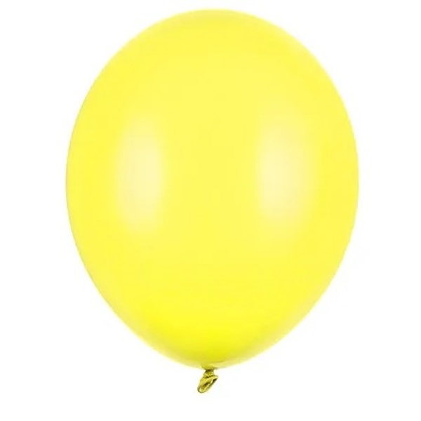 Balónky latexové pastelové žluté 23 cm 1 ks
