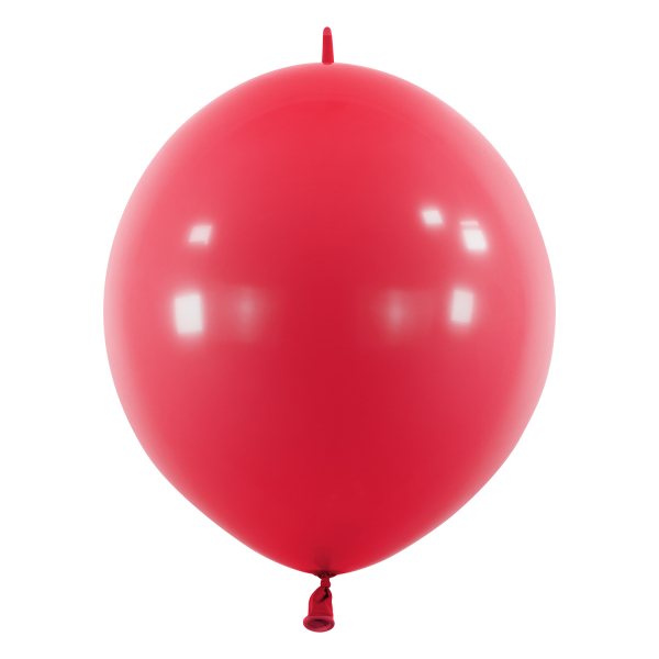 Balniky latexov spojovacie dekoratrske Fashion malinov 30 cm, 50 ks
