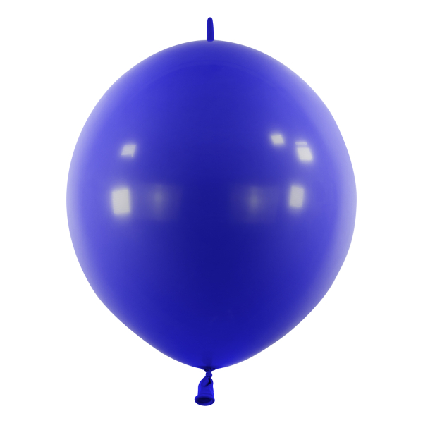 Balóniky latexové spojovacie dekoratérske Fashion modré 30 cm, 50 ks