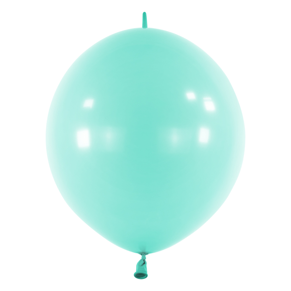 Balóniky latexové spojovacie dekoratérske Fashion svetlo modré 30 cm, 50 ks