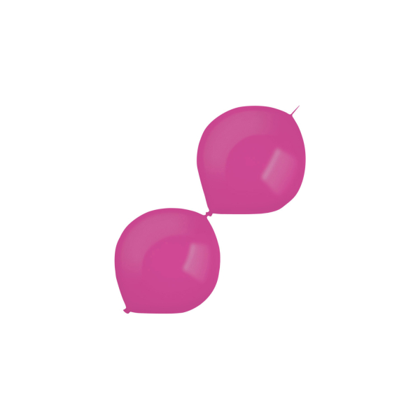 Balniky latexov spojovacie dekoratrske metalick magenta 15 cm 100 ks