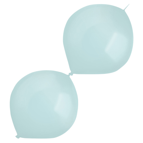 Balniky latexov spojovacie dekoratrske perleov mintov 30 cm, 50 ks