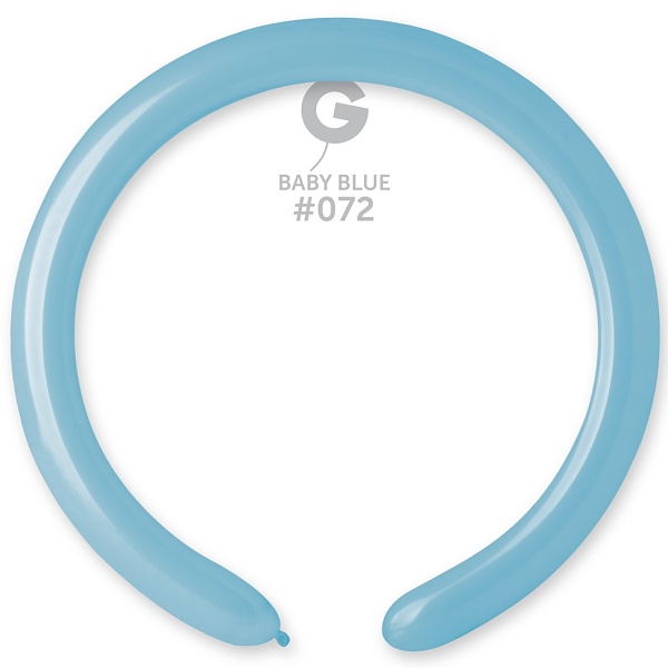 Balnky modelovac Baby blue 140 cm/5 cm 100 ks