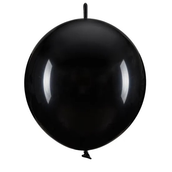 Balóniky spojovacie čierne 33 cm 20 ks