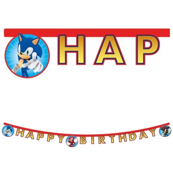 E-shop Banner Happy Birthday Sonic 2 m