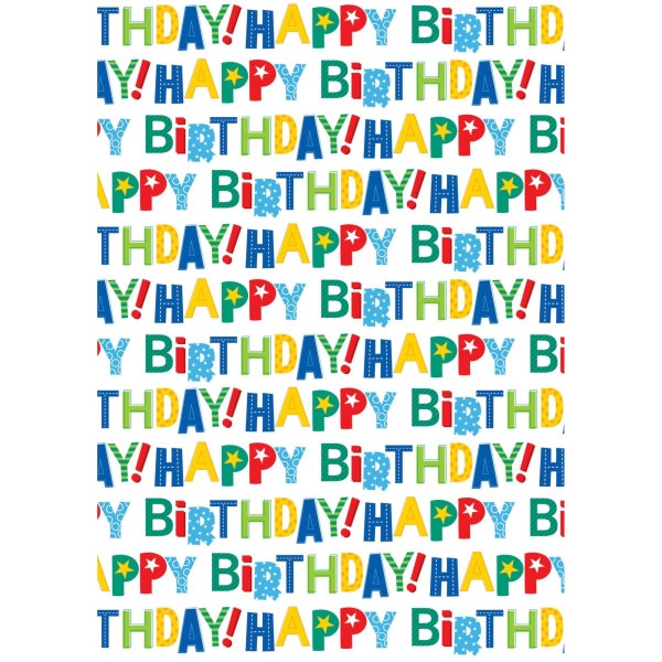 E-shop Blahoželanie s obálkou Happy Birthday nápismi