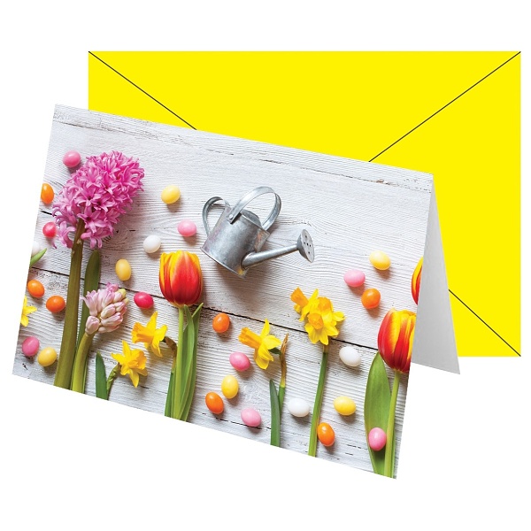 E-shop Blahoželanie s obálkou Jarné kvety