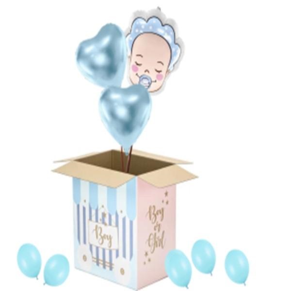 E-shop Box Baby shower Boy 60 x 40 x 60 cm