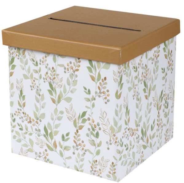 Box na priania Listy 20x20x20 cm