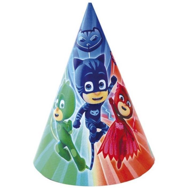 ČIAPOČKY PJ MASKS 6ks