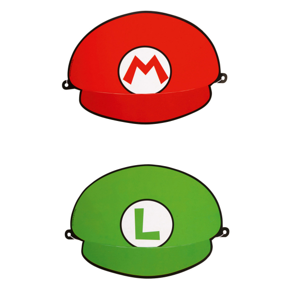 E-shop ČIAPKY papierové Super Mario 8ks