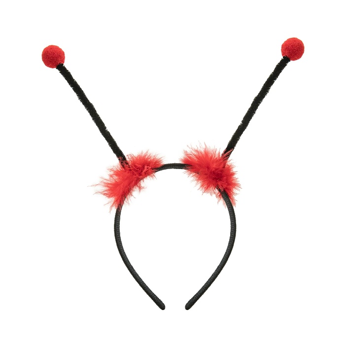 Čelenka s červenými tykadly