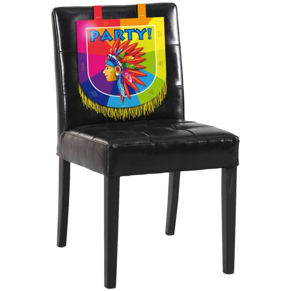 E-shop DEKORÁCIA na stoličku Indián farebný 1ks