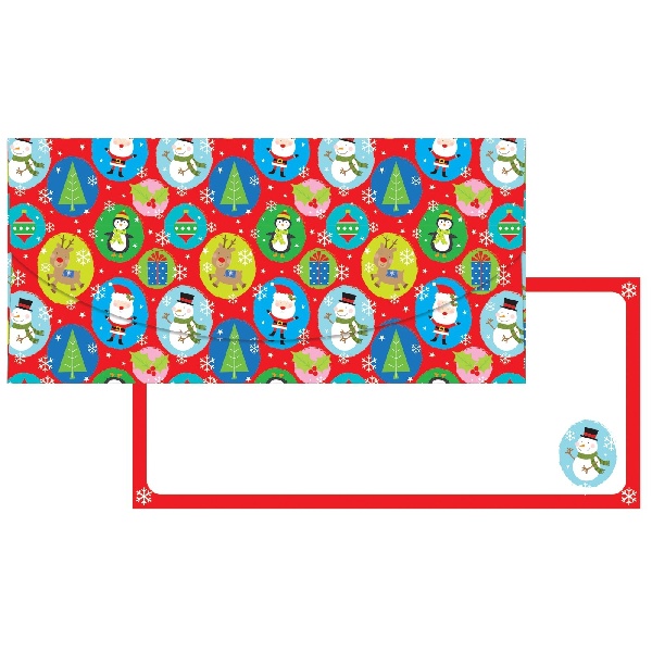 E-shop Darčeková obálka Vianočný motív pre deti 21 x 10 cm