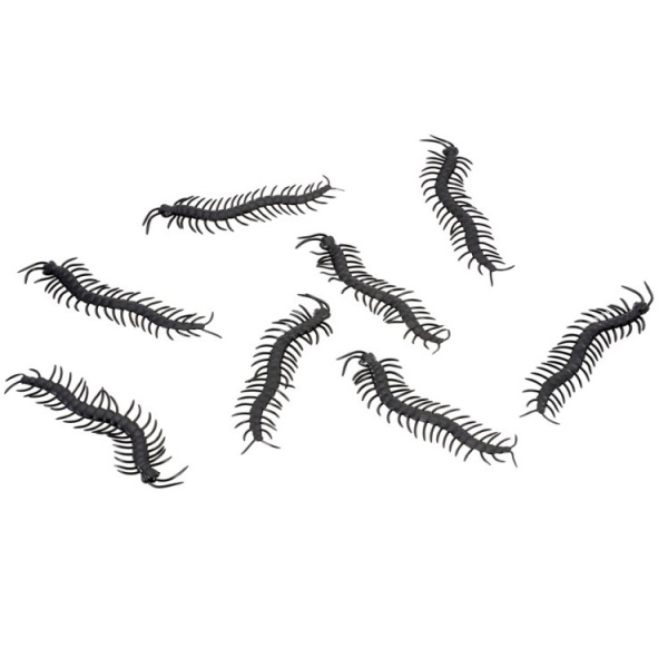 Dekorcia Stonoky plastov ierne 14 x 3,5 cm 8 ks