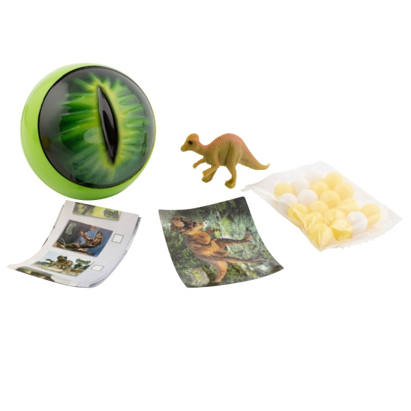 Dinosauria očná buľva s prekvapením 1 ks