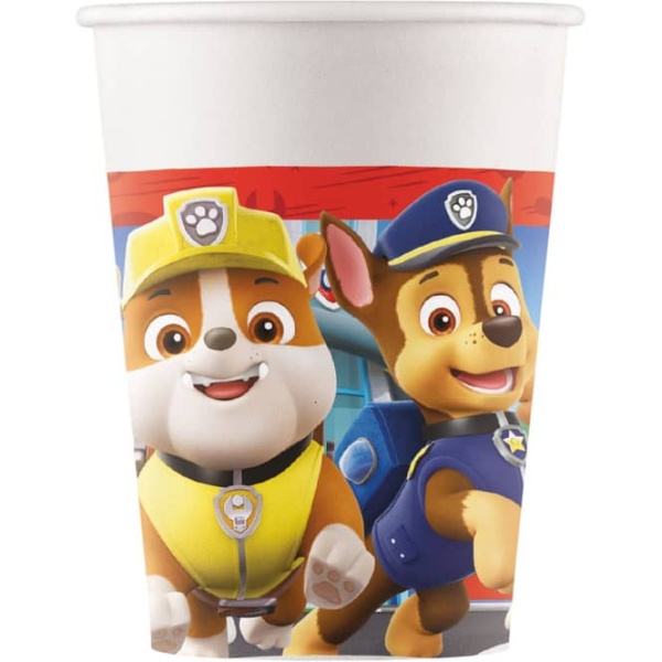 EKO Tgliky papierov Tlapkov patrola Zchranri 200 ml 8 ks