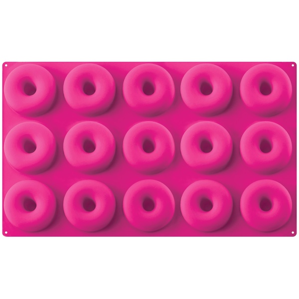 Forma na pečenie silikónová Mini donuty 29 x 17 cm