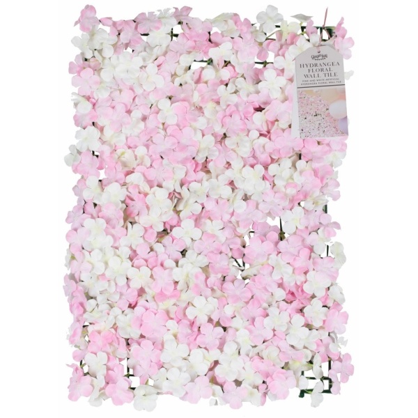 Fotopozadie kvetinové ružovo-biele kvety 60x40 cm