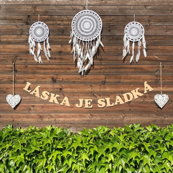 GIRLANDA Láska je sladká