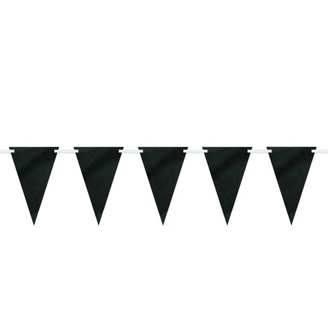 Girlanda vlajočková čierna 2,74 m