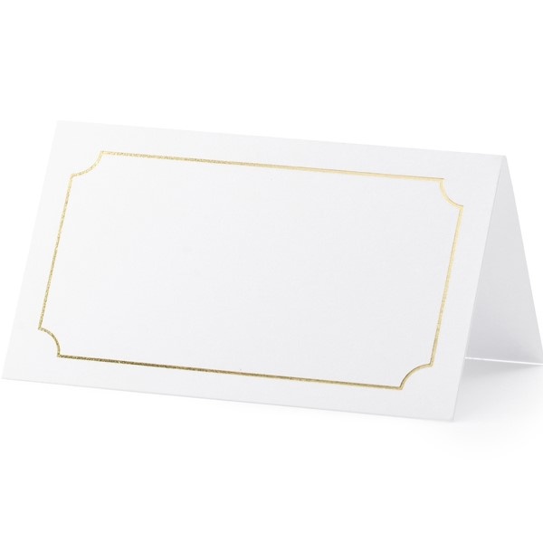 E-shop MENOVKY so zlatým rámčekom 9,5x5,5cm 10ks