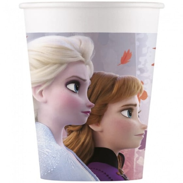 Tégliky papierové Frozen 2 200 ml 8 ks