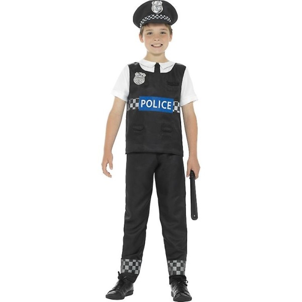 KOSTÝM detský Policajt čierny