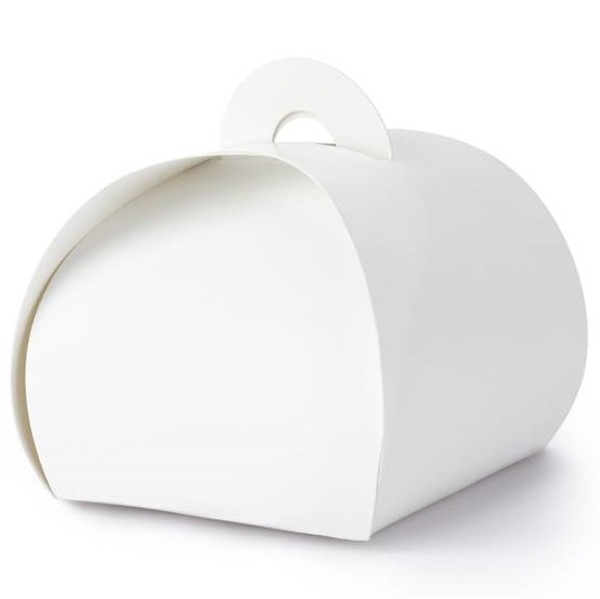 E-shop Krabičky na pralinky biele 10 ks