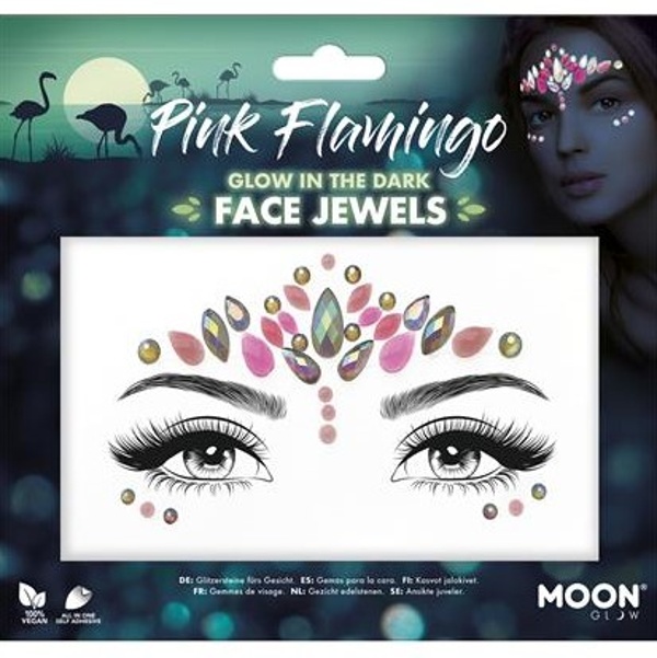 E-shop Kamienky na tvár Pink flamingo