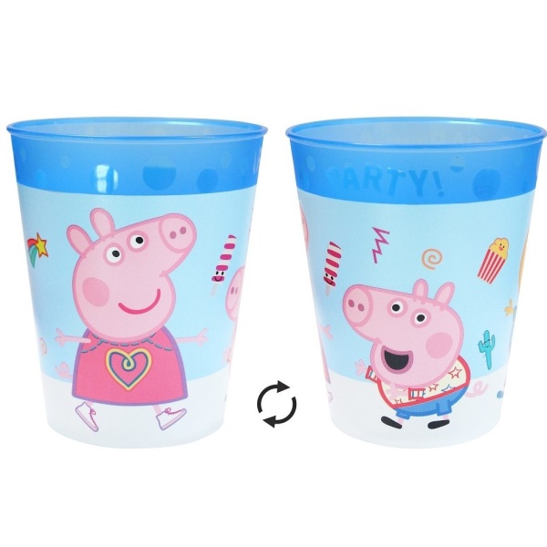 Téglik plastový opakovane použiteľný Peppa Pig 250 ml 1 ks