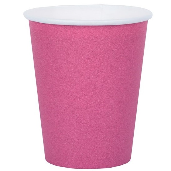 Tégliky papierové Candy Pink 250 ml 10 ks