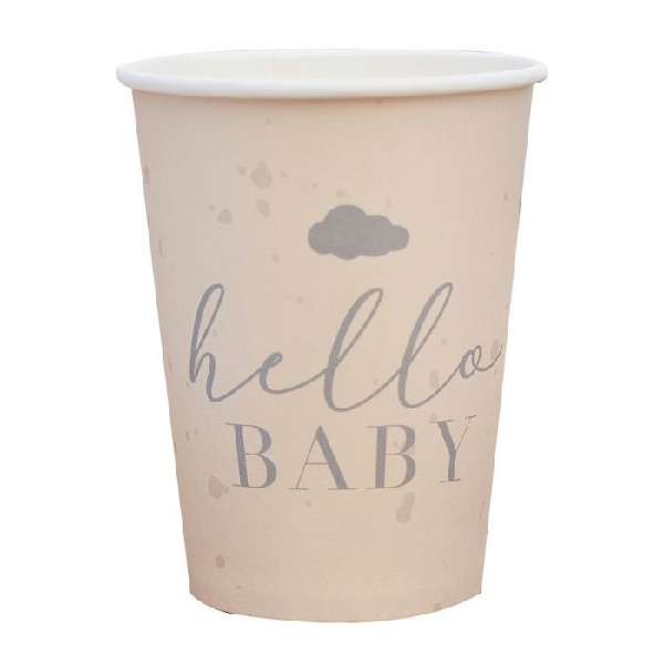 Baby shower -  Hallo Baby neutral