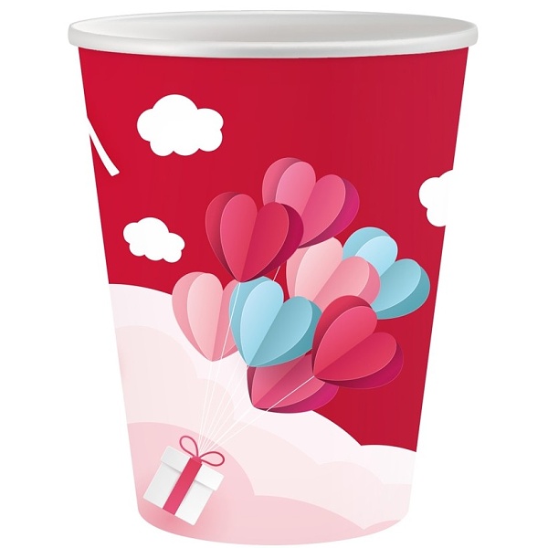 Kelmky paprov Love is in the air erven 250ml 6ks