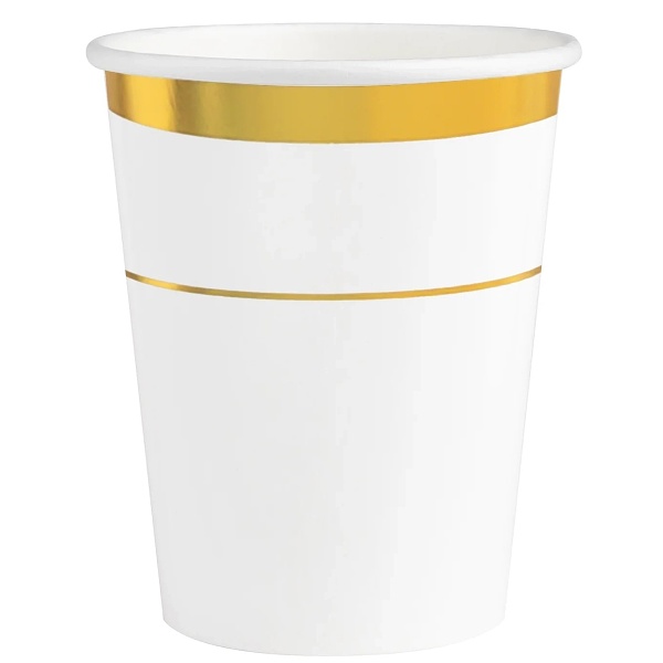 Kelmky paprov bl se zlatm proukem 270 ml 6 ks