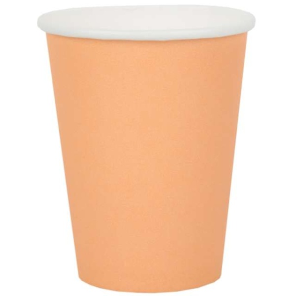 Tgliky papierov koralov 250 ml 10 ks