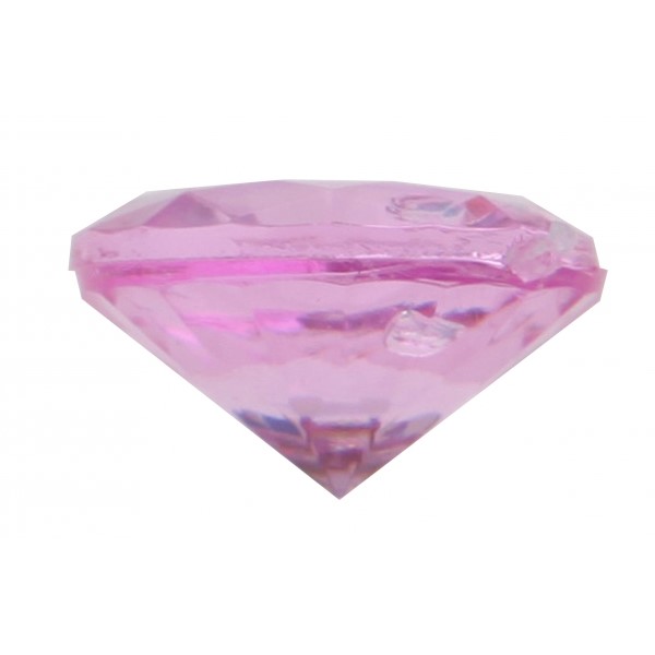 Konfetky diamantové ružové 20 ks