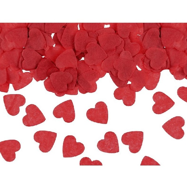 E-shop Konfety srdiečka červené 1,6 x 1,6 cm (15 g)