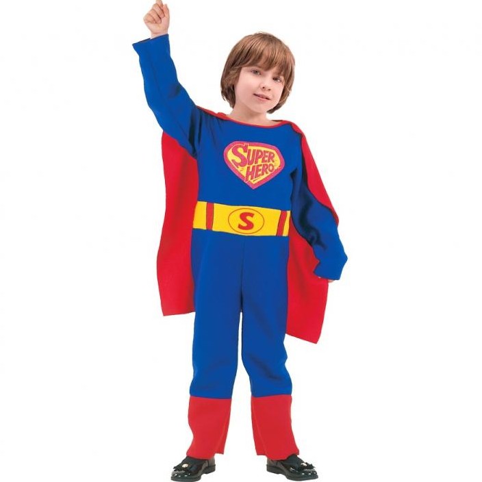 E-shop Kostým superhrdinu Veľkosť 130/140 cm