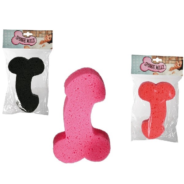 E-shop Kúpeľová špongia Penis 19 cm